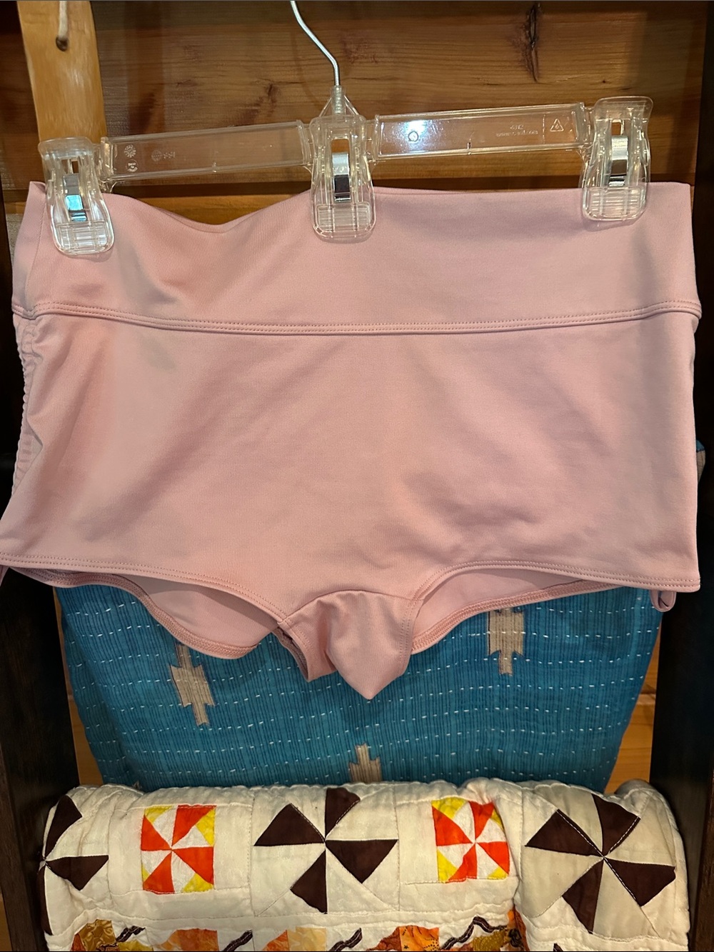 PINK Victoria's Secret Light Pink gym to swim Bike/boy Shorts